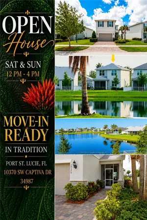 $615,000 | 10370 Southwest Captiva Drive, Port St. Lucie, FL 34987