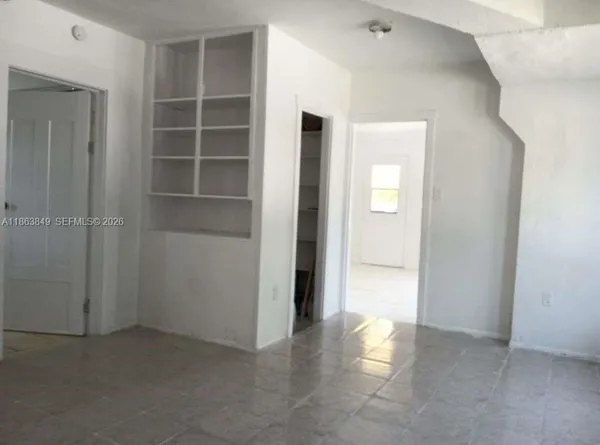 a view of empty room