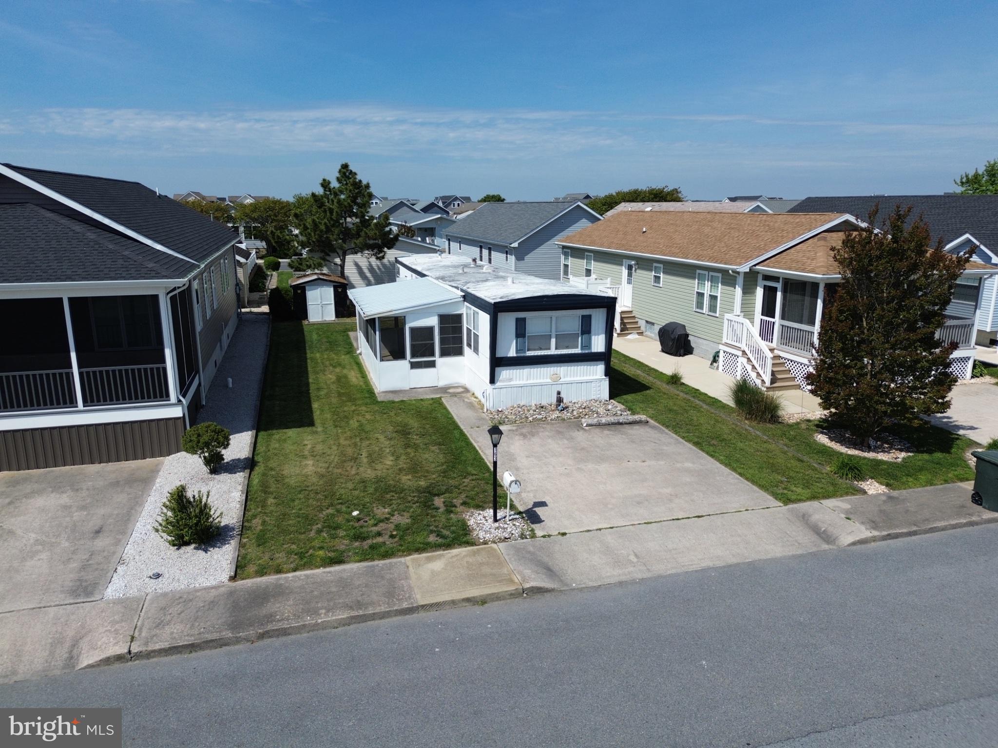 front view of house with a yard