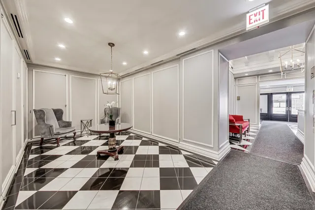 a very nice looking room with a large window