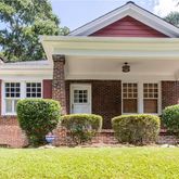 a front view of house with yard