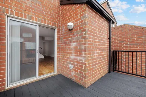 a view of outdoor space and deck