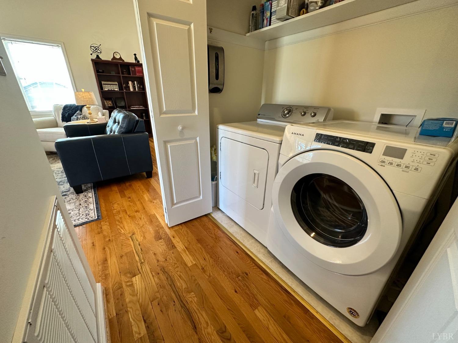 137 Rhonda Road Rustburg, VA 24588 - Photo 28 of 50 a utility room with dryer and washer
