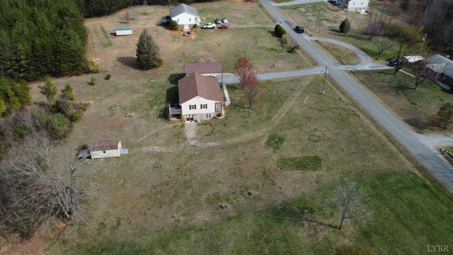 137 Rhonda Road Rustburg, VA 24588 - Photo 49 of 50 an aerial view of residential houses with outdoor space
