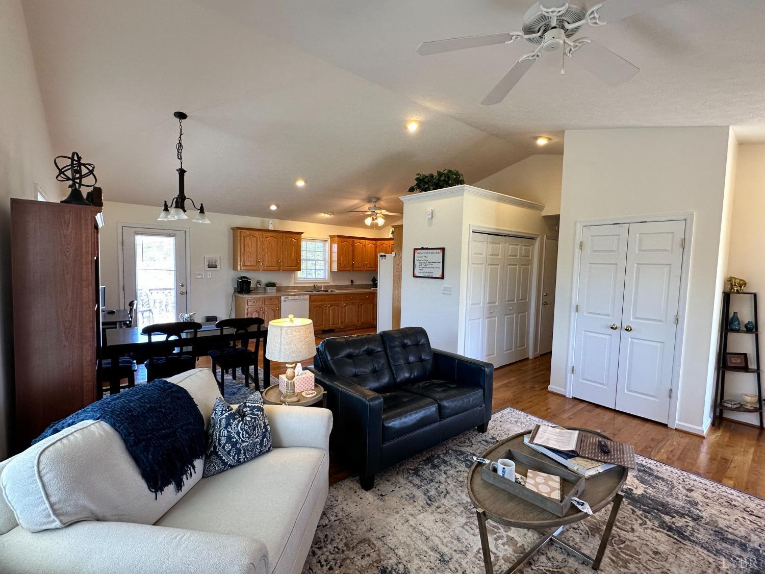 137 Rhonda Road Rustburg, VA 24588 - Photo 8 of 50 a living room with furniture and wooden floor