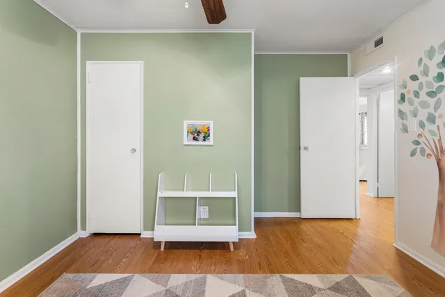 a view of front door