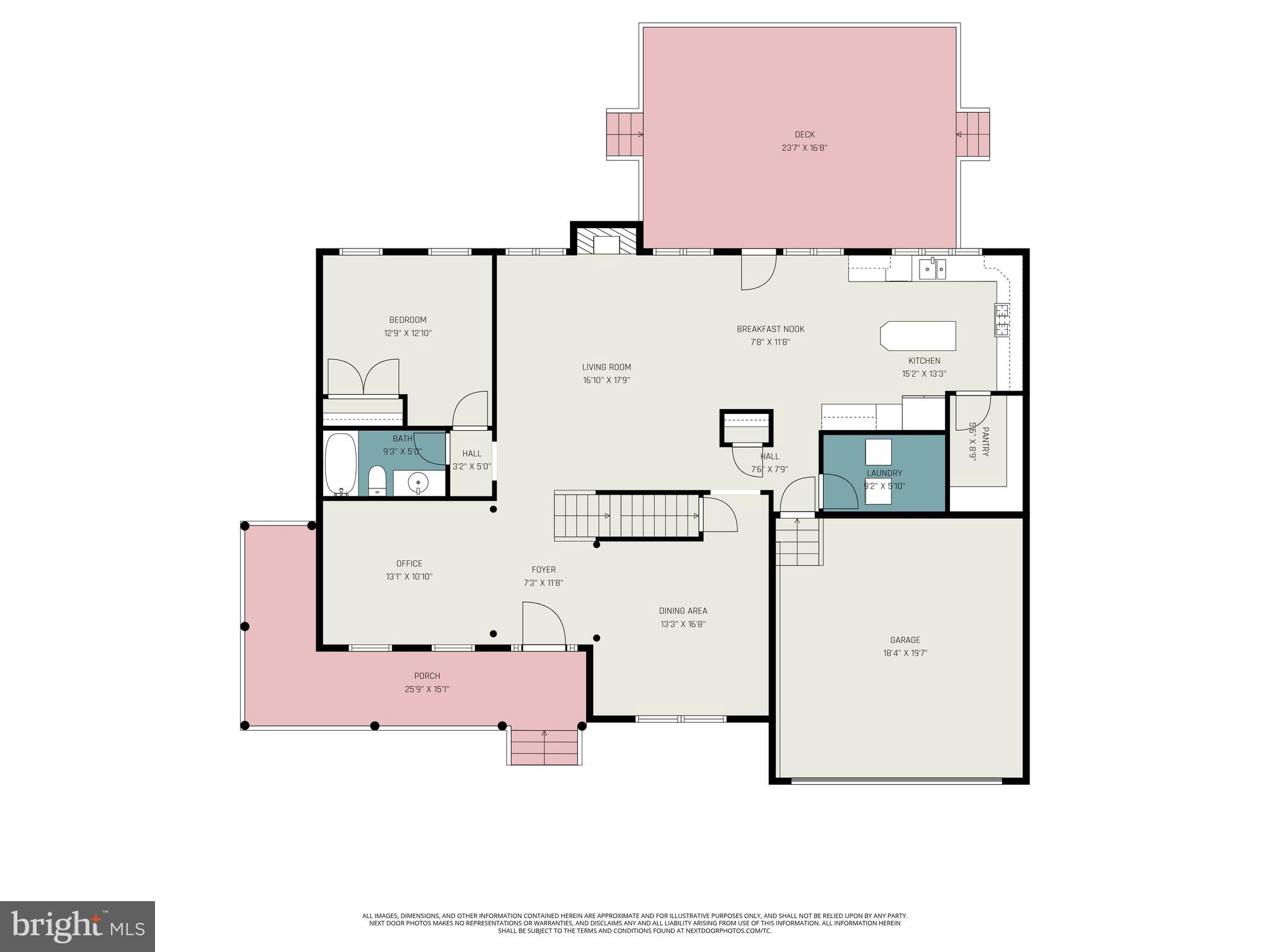 89 Tavern Road Stafford, VA 22554 - Photo 49 of 51 Main Level Floor Plan