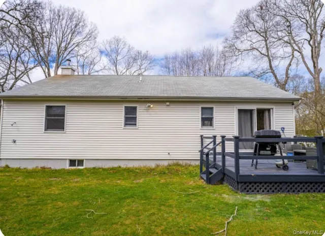 a view of a house with a patio
