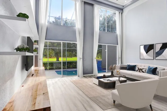 a kitchen with stainless steel appliances a sink stove and refrigerator