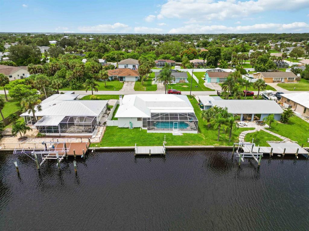 18606 Briggs Circle Port Charlotte, FL 33948 - Photo 30 of 44 an aerial view of a house with a garden