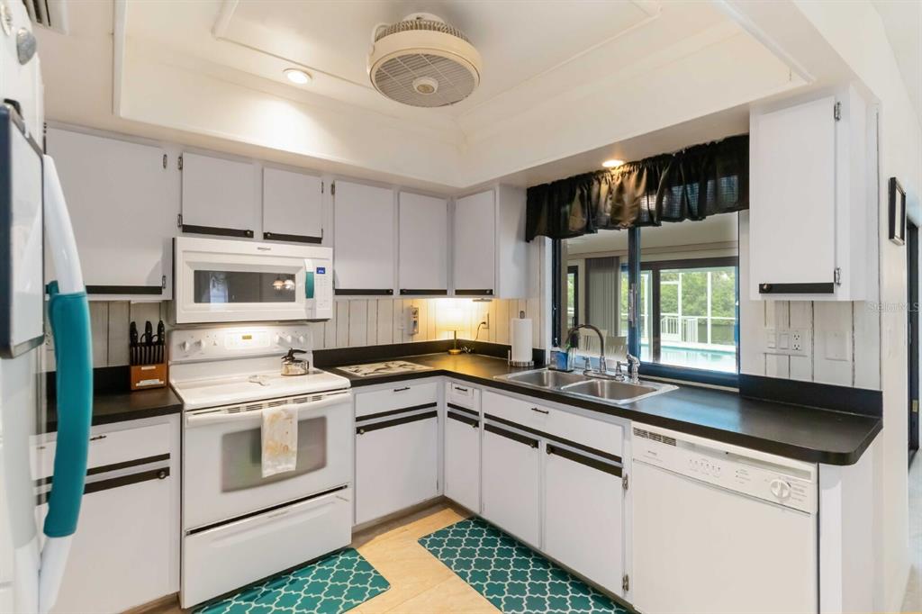 18606 Briggs Circle Port Charlotte, FL 33948 - Photo 10 of 44 a kitchen with a sink stove and microwave