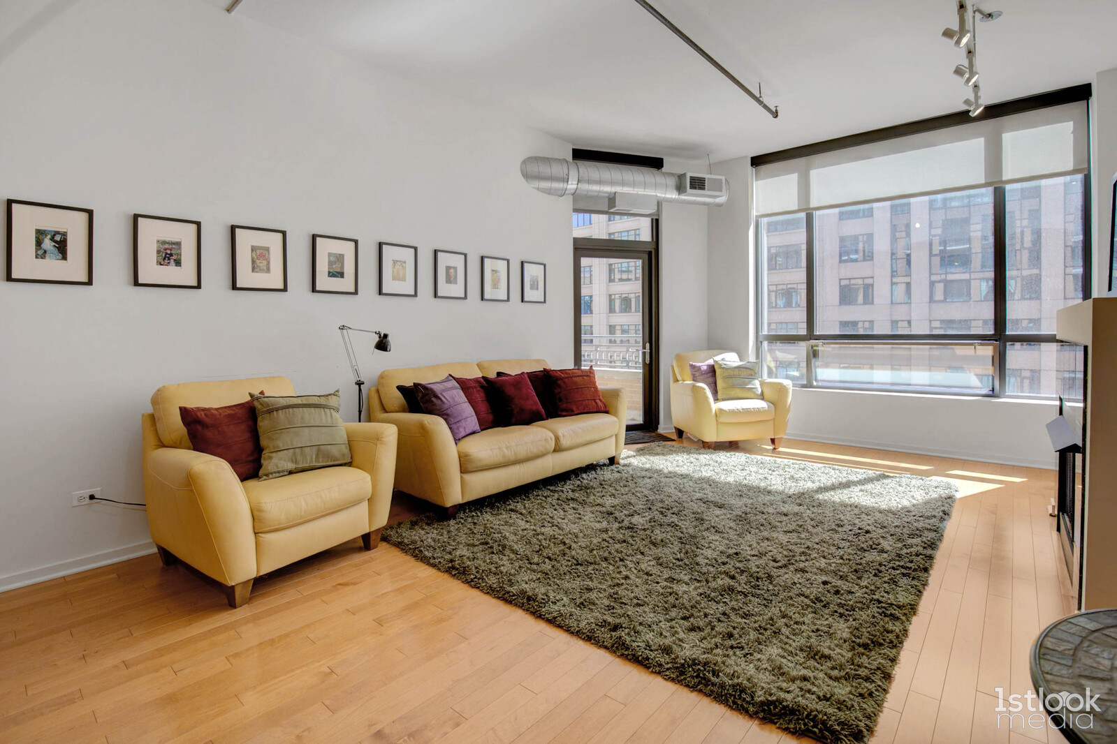 520 South State Street, Unit 1103 Chicago, IL 60605 - Photo 12 of 43 a living room with furniture and a rug