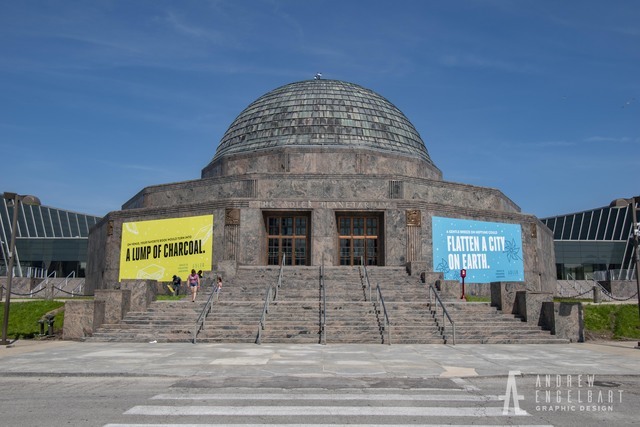 520 South State Street, Unit 1103 Chicago, IL 60605 - Photo 38 of 43 a front view of a building with glass windows and a bench