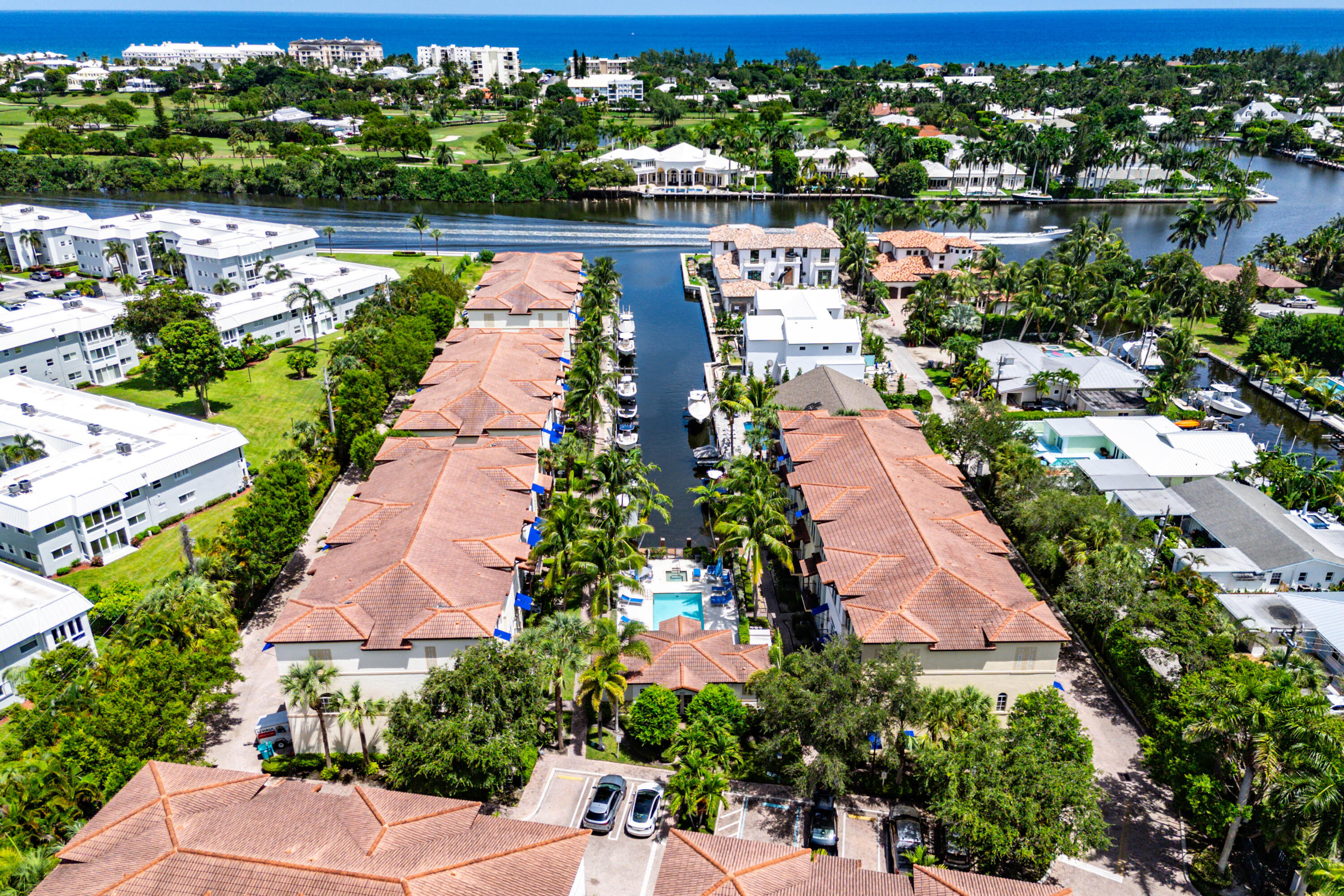 3261 Estancia Way Boynton Beach, FL 33435 - Photo 48 of 51 a view of a lake with a garden