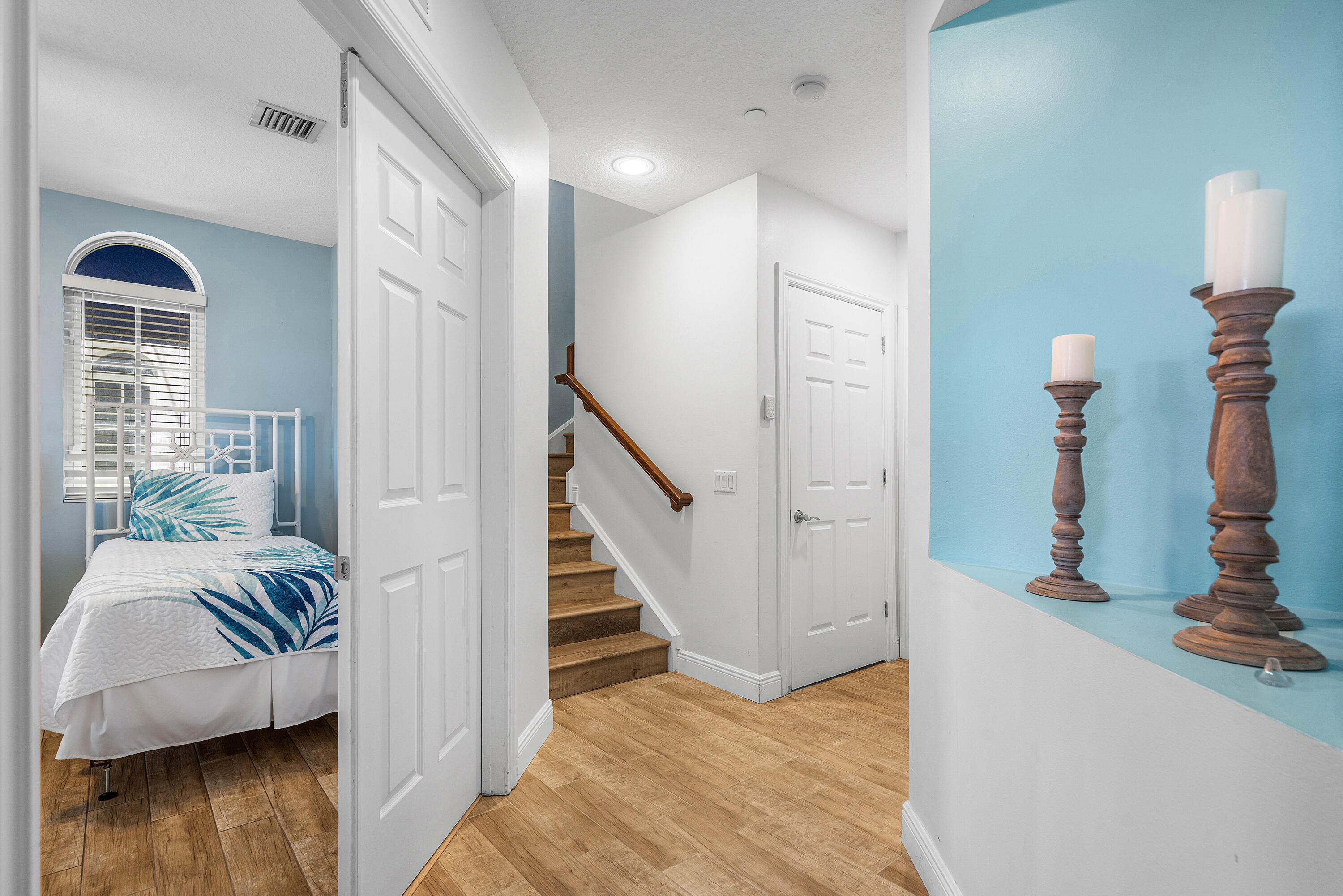 3261 Estancia Way Boynton Beach, FL 33435 - Photo 8 of 51 a view of a bedroom with furniture and wooden floor