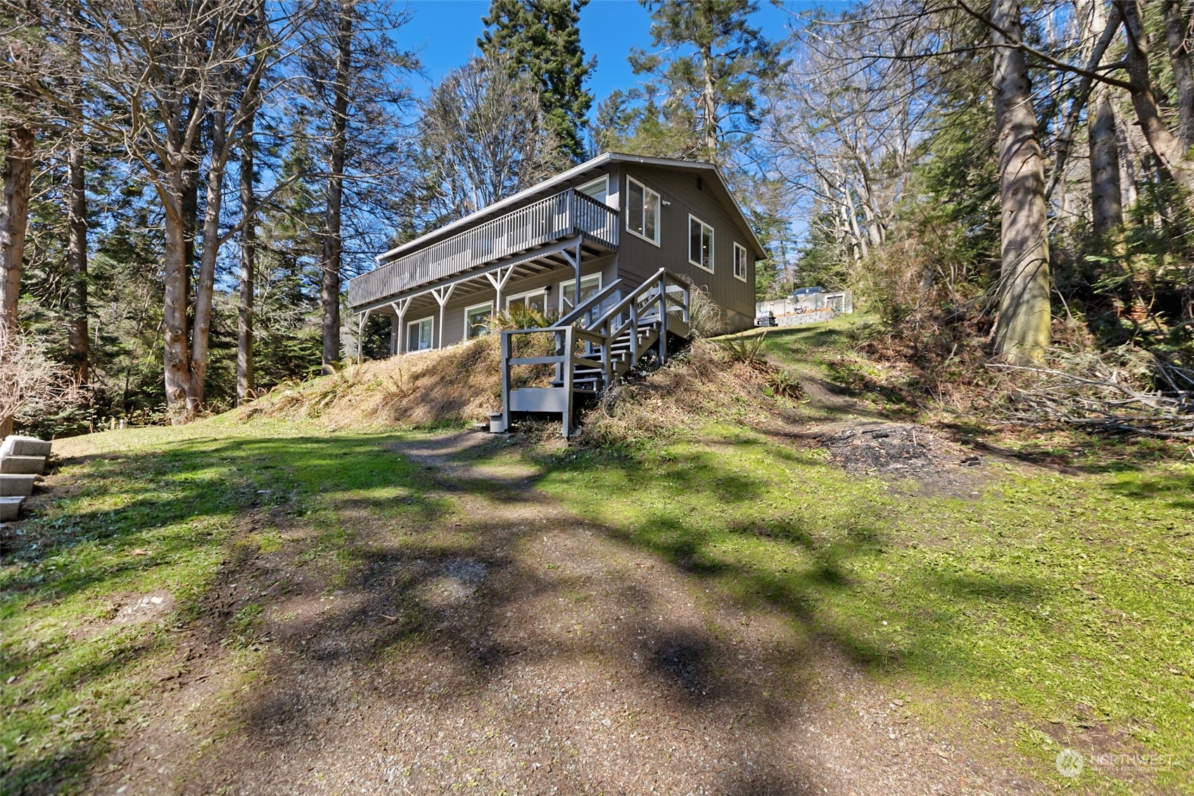 2097 Gull Way Camano Island, WA 98282 - Photo 26 of 35 a view of a house with a yard