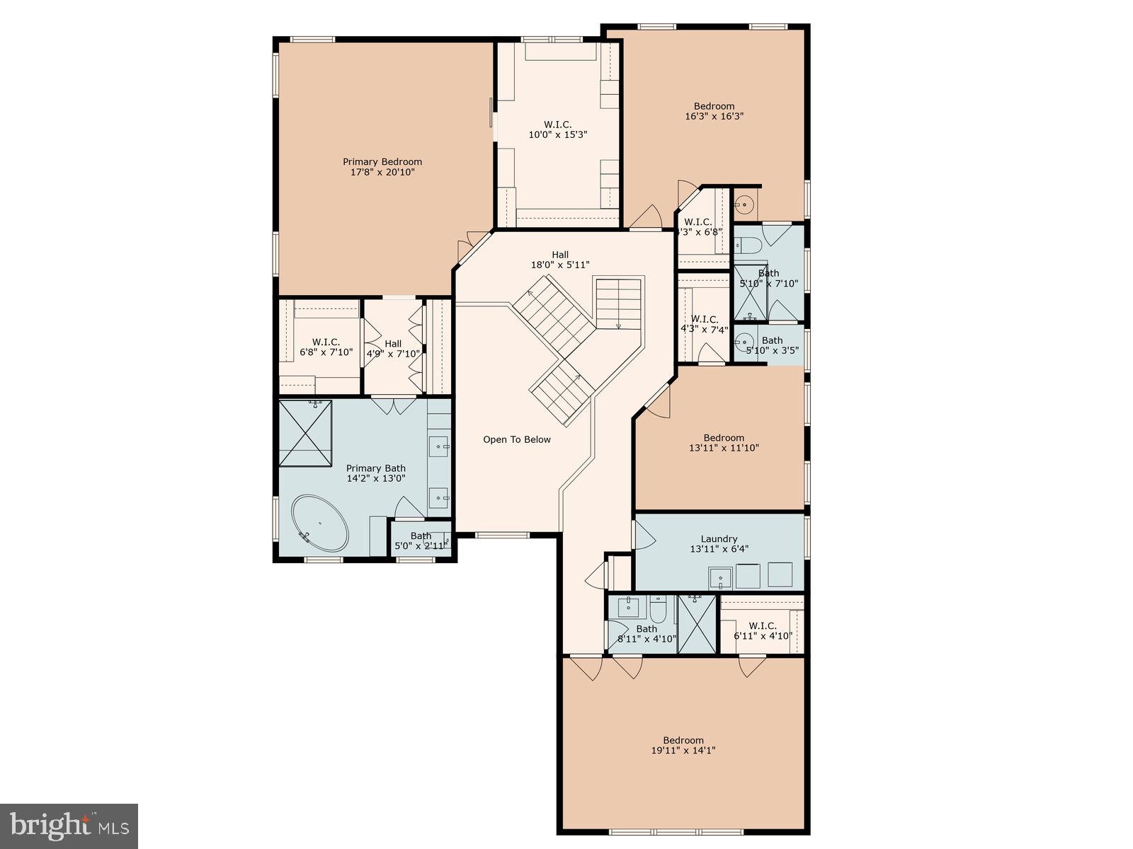 10205 Deep Skies Drive Laurel, MD 20723 - Photo 38 of 40 a picture of floor plan
