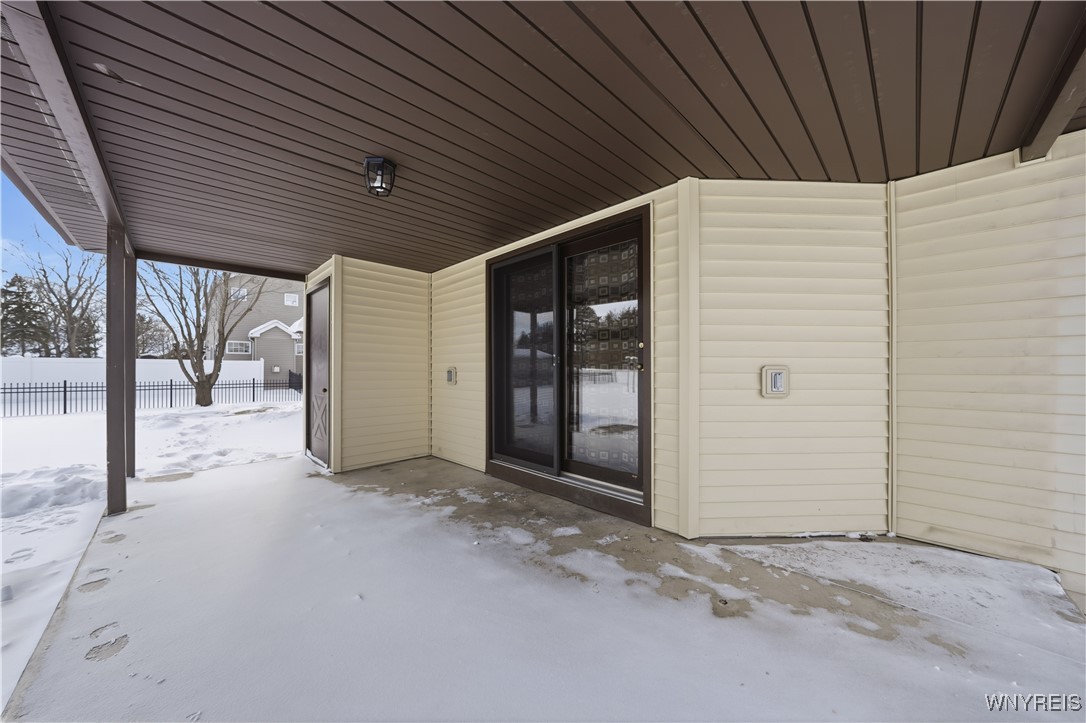 203 Siebert Road Lancaster, NY 14086 - Photo 37 of 48 Covered back patio