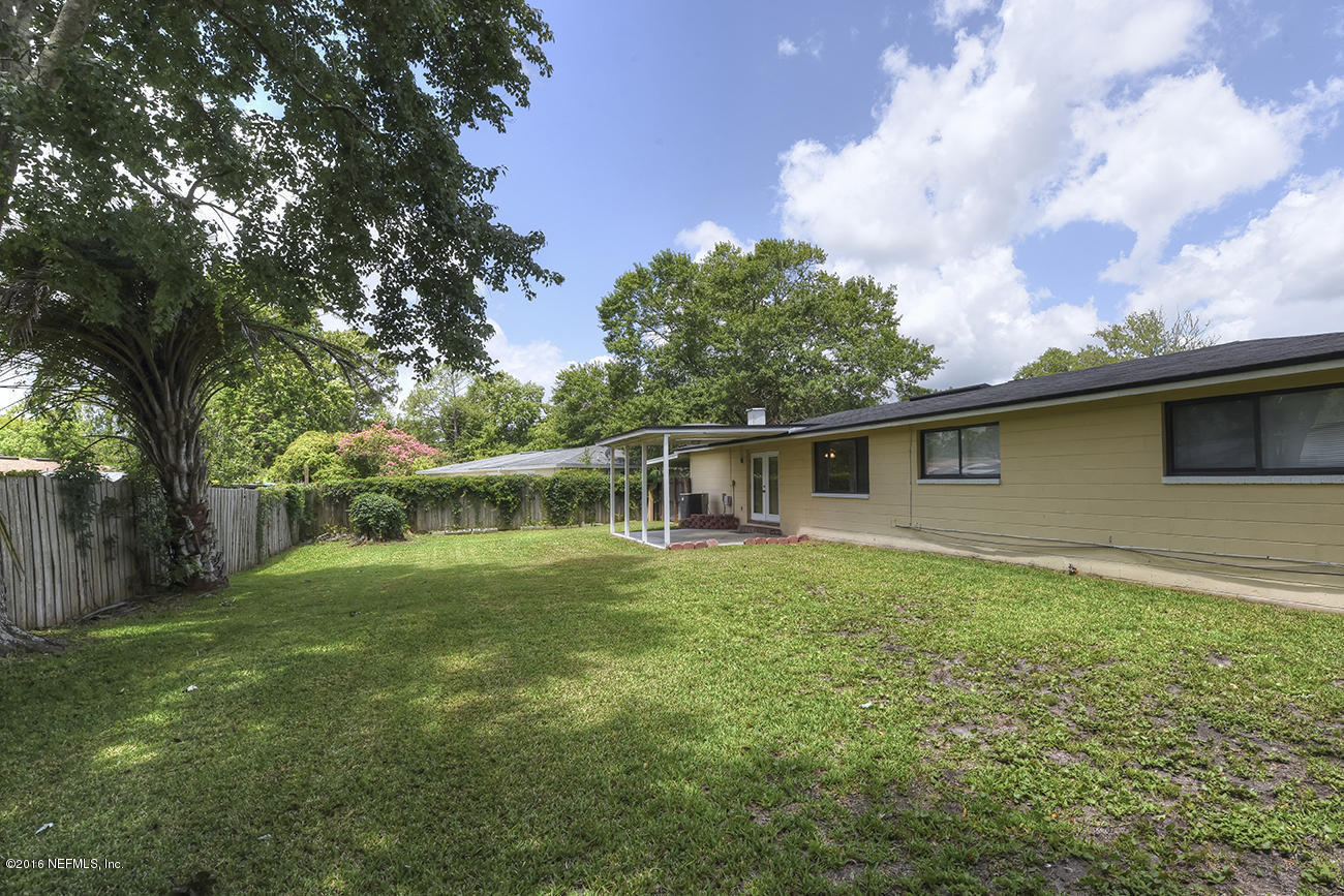 8556 Ruckman Avenue Jacksonville, FL 32221 - Photo 17 of 22 Back left view of yard