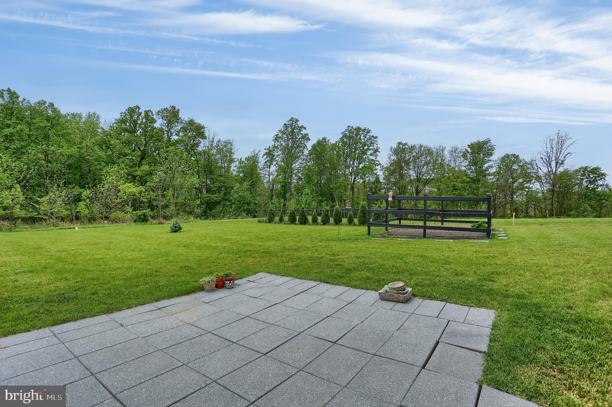 740 Ripple Drive Hanover, PA 17331 - Photo 35 of 40 Tree lined rear yard- Patio & Garden Area