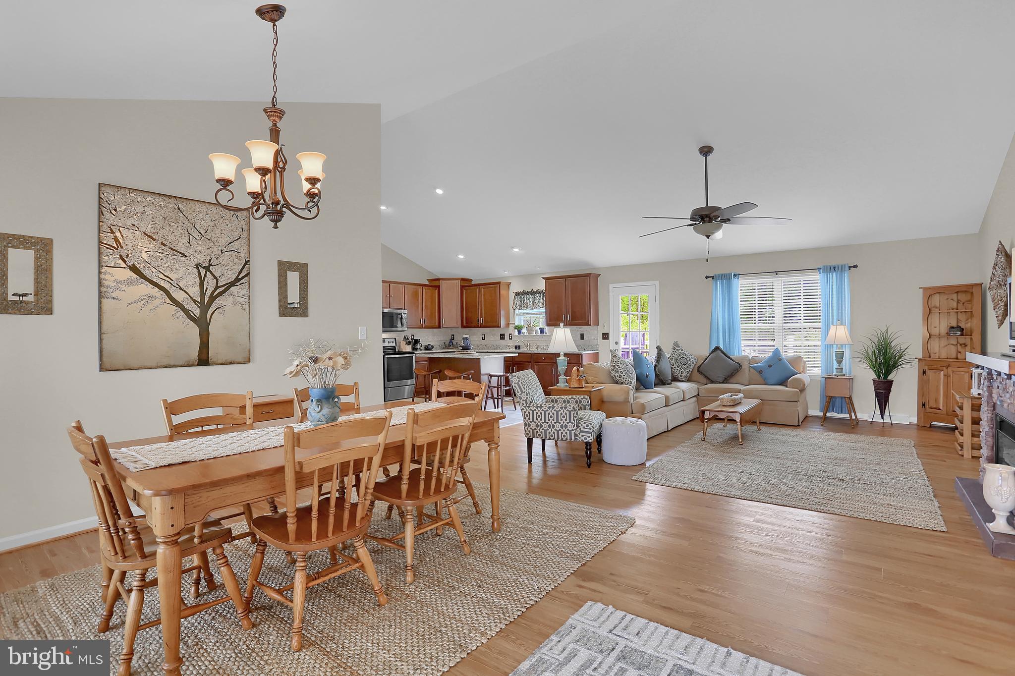 740 Ripple Drive Hanover, PA 17331 - Photo 7 of 40 Dining & Family Room-Cathedral & Laminate