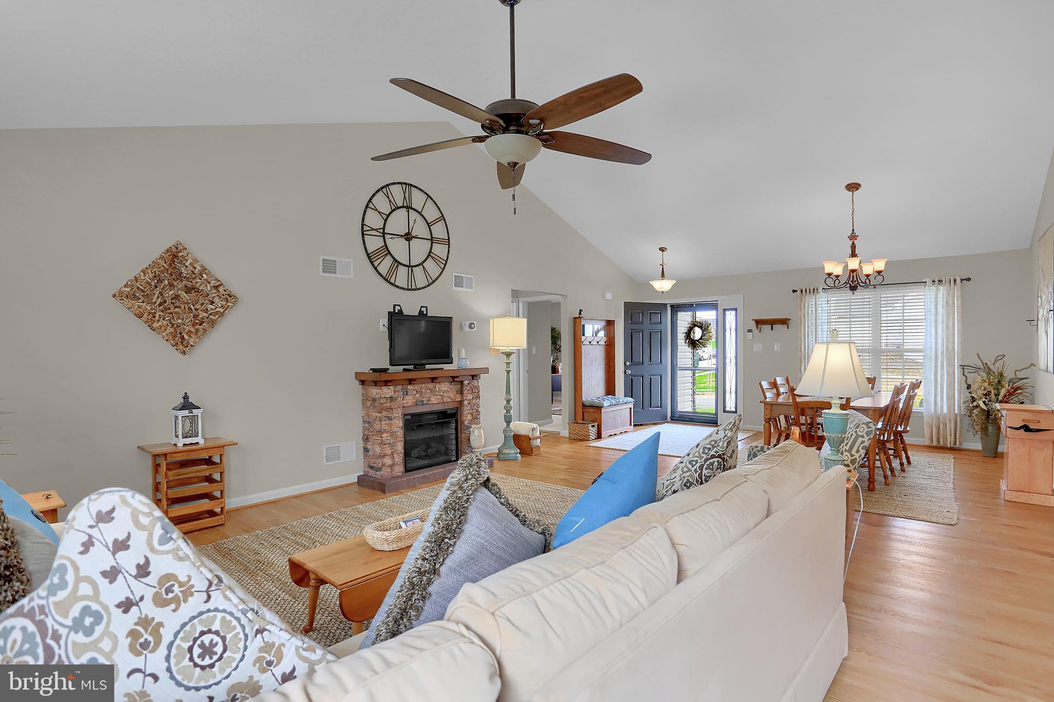 740 Ripple Drive Hanover, PA 17331 - Photo 10 of 40 Family Room- Cathedral Ceiling & Laminate Floors