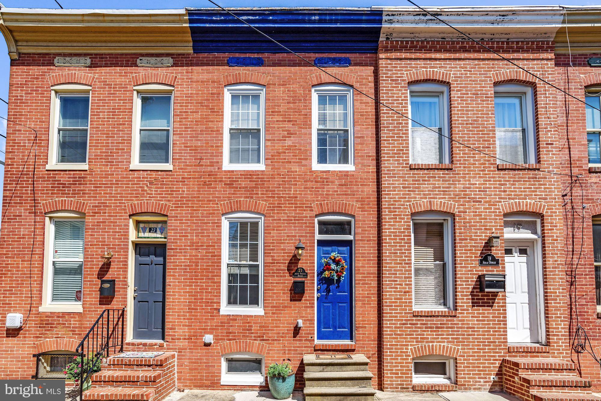 21 North Duncan Street Baltimore, MD 21231 - Photo 1 of 18 Front Exterior