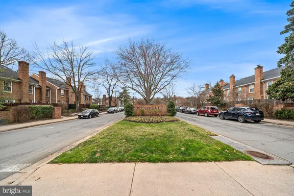 a view of a street with a building and a street view
