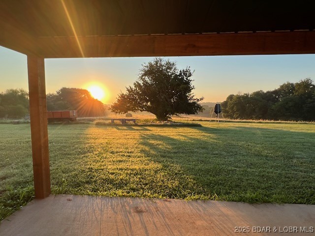 6565-6567 Jay Bird Road Florence, MO 65329 - Photo 40 of 70 Beautiful sunrise from back covered patio!