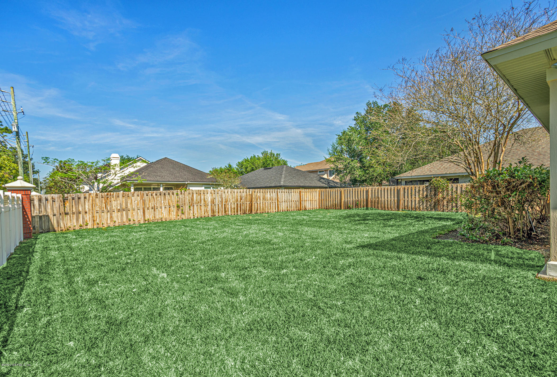 2021 Sailview Road St. Johns, FL 32259 - Photo 28 of 45 a view of backyard with green space