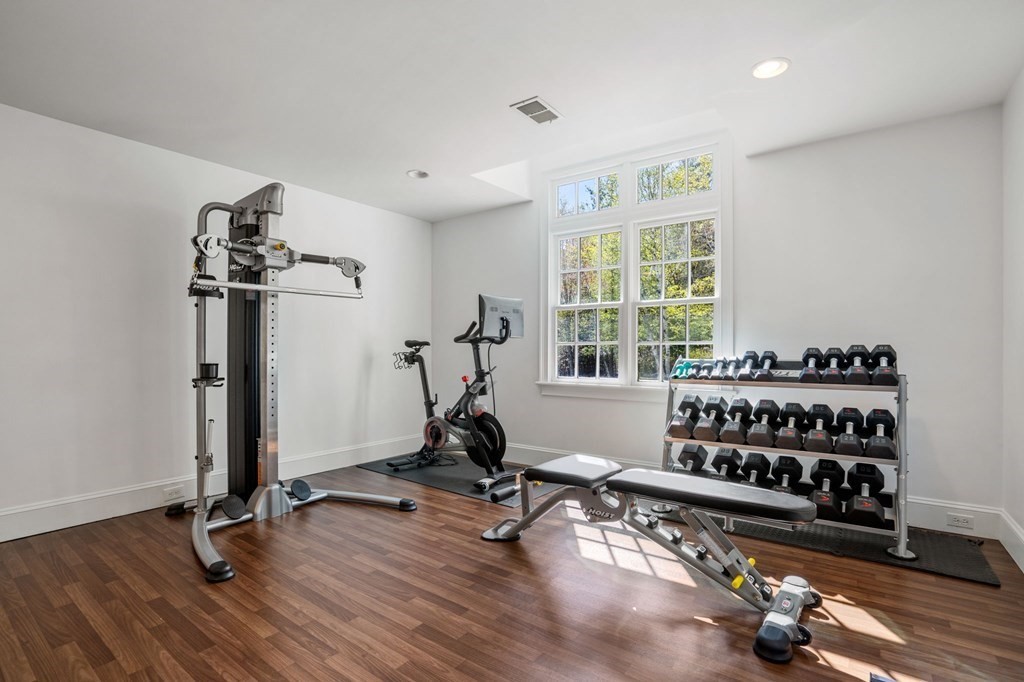 10 Forest Hill Road Wayland, MA 01778 - Photo 28 of 41 a view of a room with gym equipment