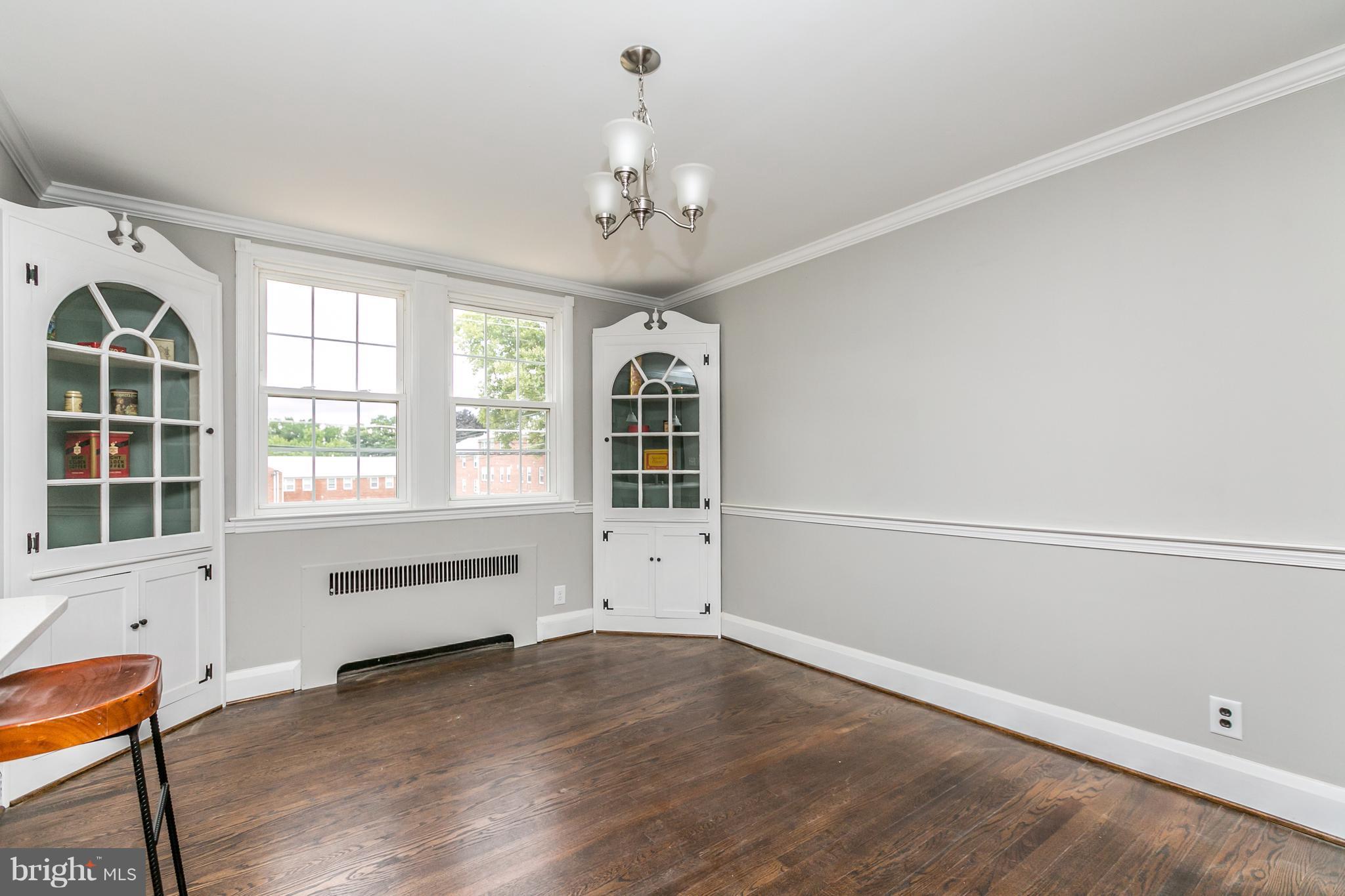 14 Murdock Road Baltimore, MD 21212 - Photo 10 of 30 Vintage Built-In cabinets- Dining Room