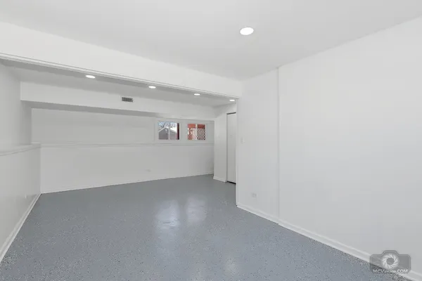 a view of a room with window