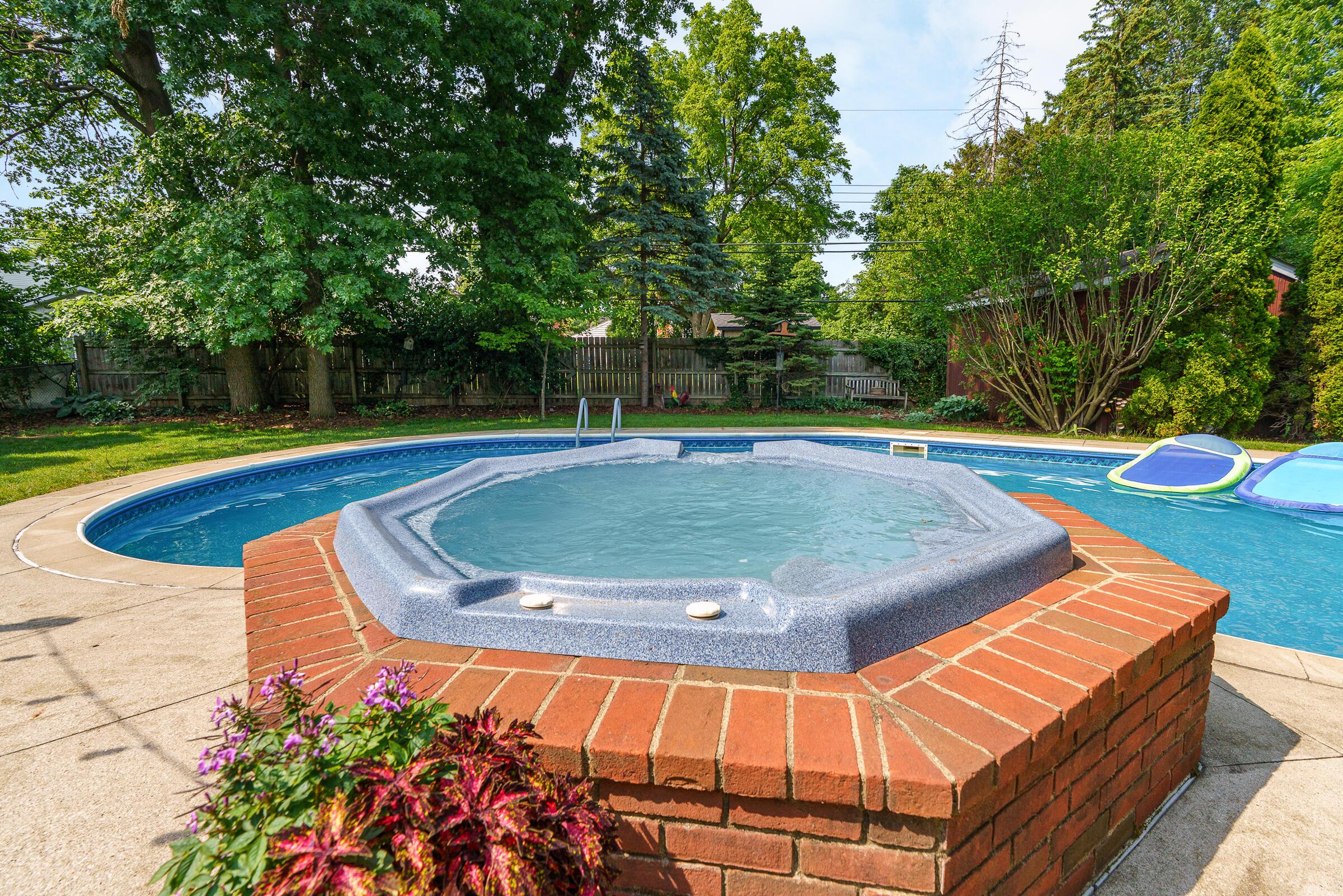 1332 Castleton Road North Columbus, OH 43220 - Photo 34 of 39 Heated Pool and Hot Tub