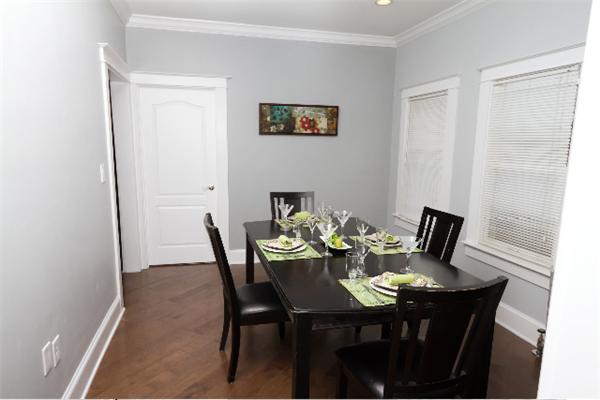 4 Spring Lane Stoneham, MA 02180 - Photo 6 of 13 a view of a dining room with furniture