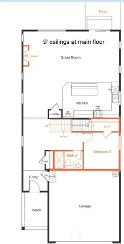 a view of a lake with houses