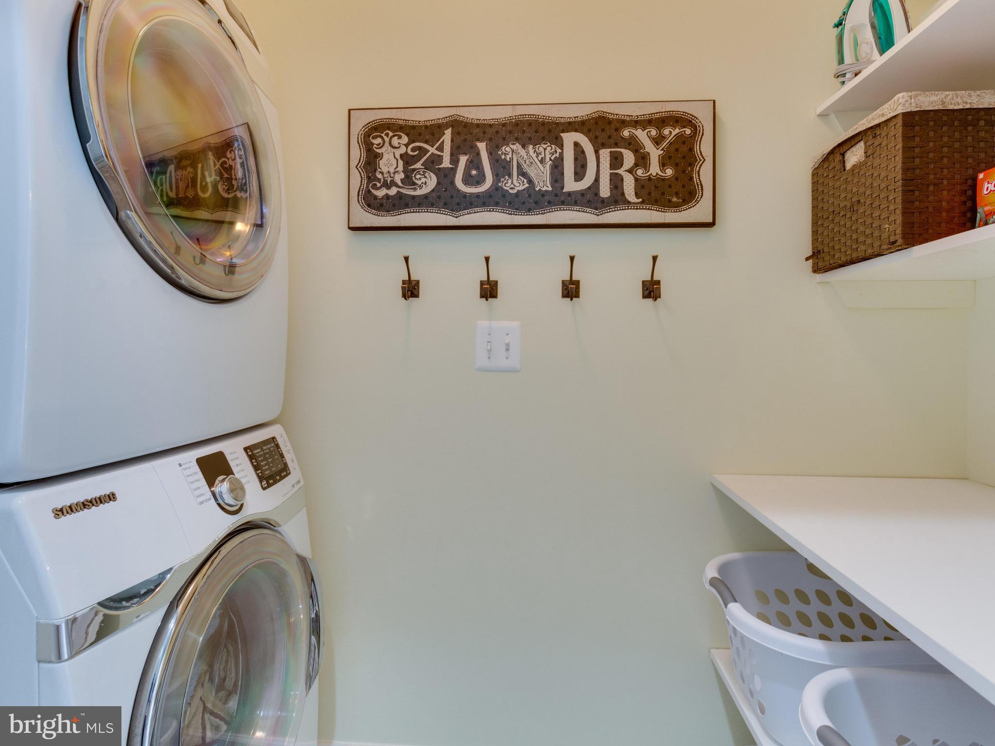 618 Tapawingo Road Southwest Vienna, VA 22180 - Photo 19 of 29 Front loading washer/dryers on two levels.