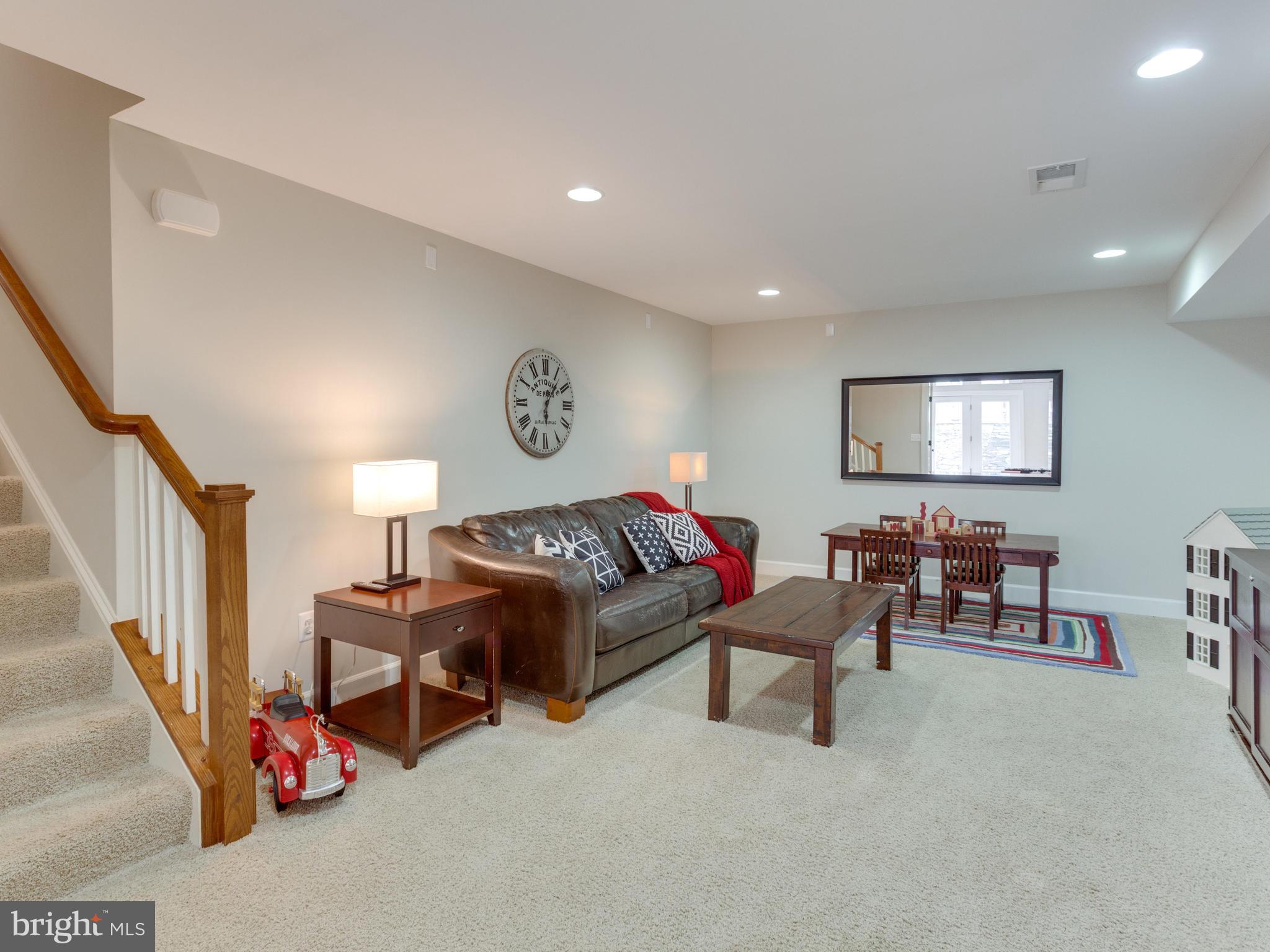 618 Tapawingo Road Southwest Vienna, VA 22180 - Photo 20 of 29 Generous rec room wired for surround sound.
