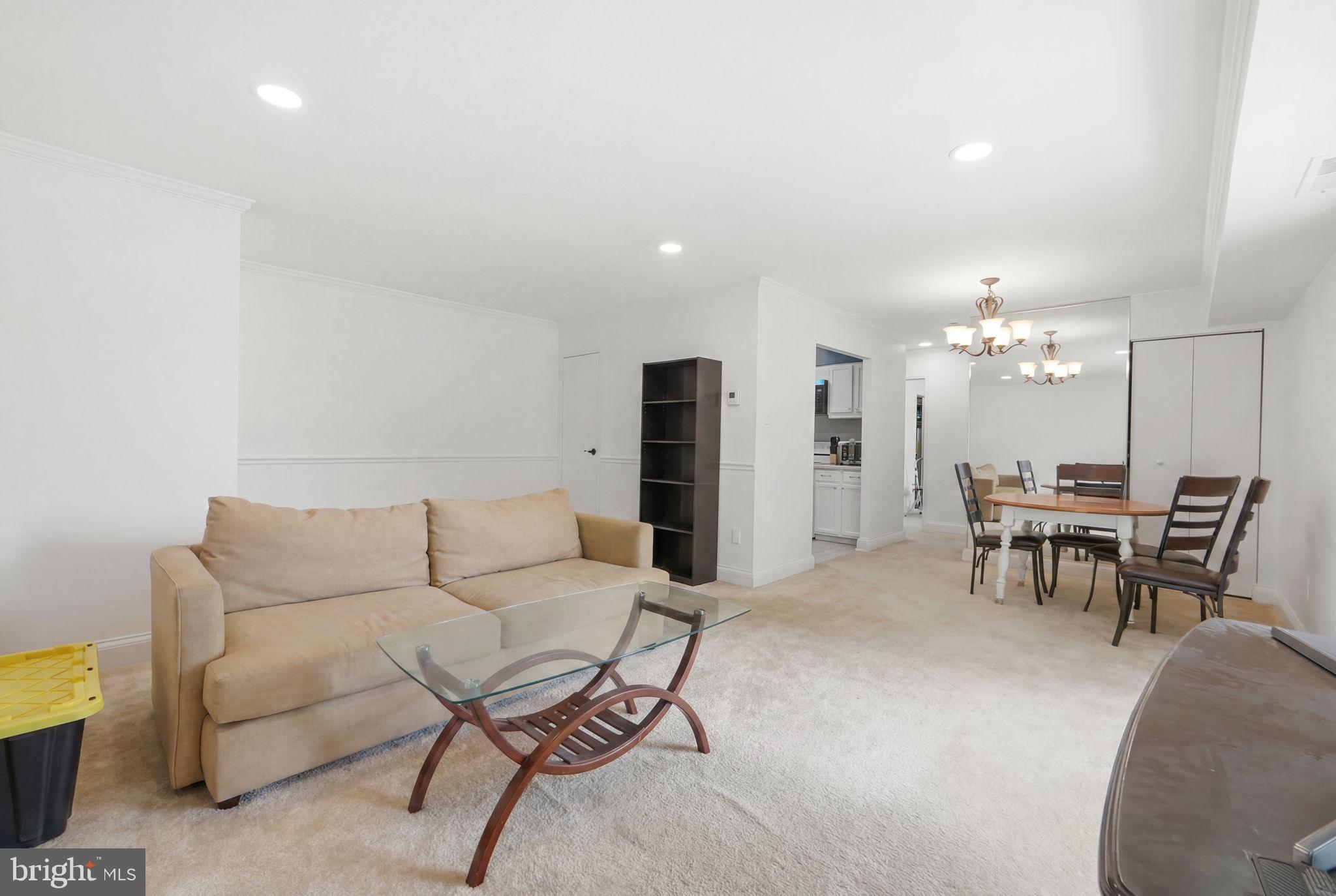 6141 Edsall Road, Unit E Alexandria, VA 22304 - Photo 5 of 16 Spacious living area with natural light.
