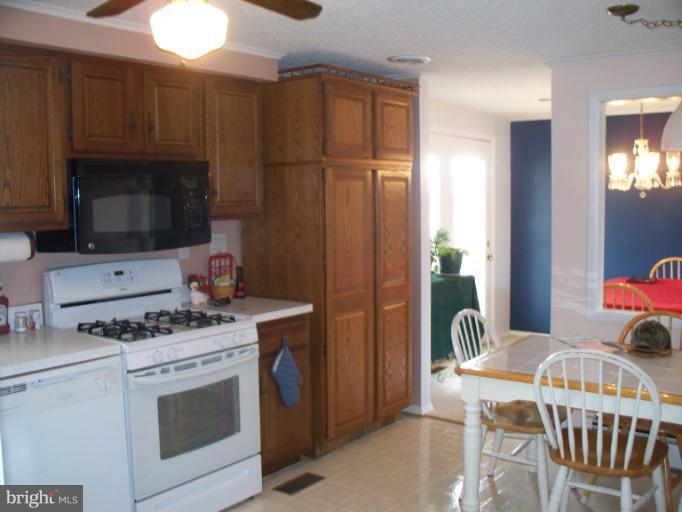 3932 Highland Ridge Road Berkeley Springs, WV 25411 - Photo 3 of 30 a kitchen with a stove a sink and a microwave