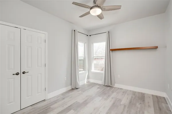 wooden floor in an empty room
