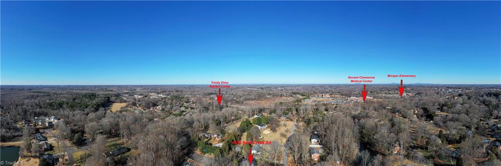 4255 Briar Creek Road Clemmons, NC 27012 - Photo 36 of 44 Aerial View