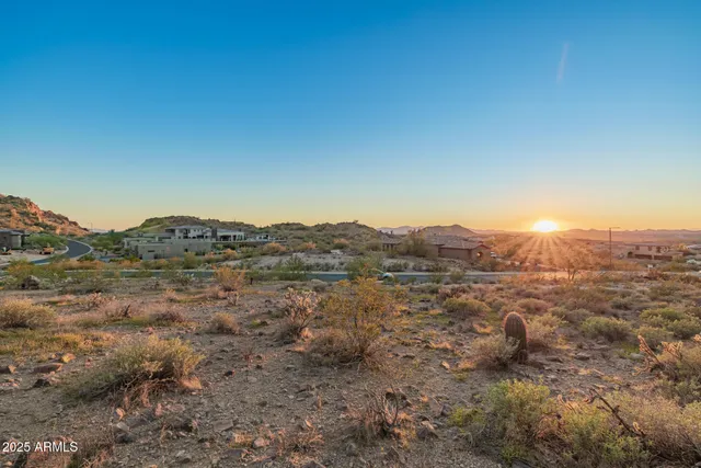 a view of city and mountain
