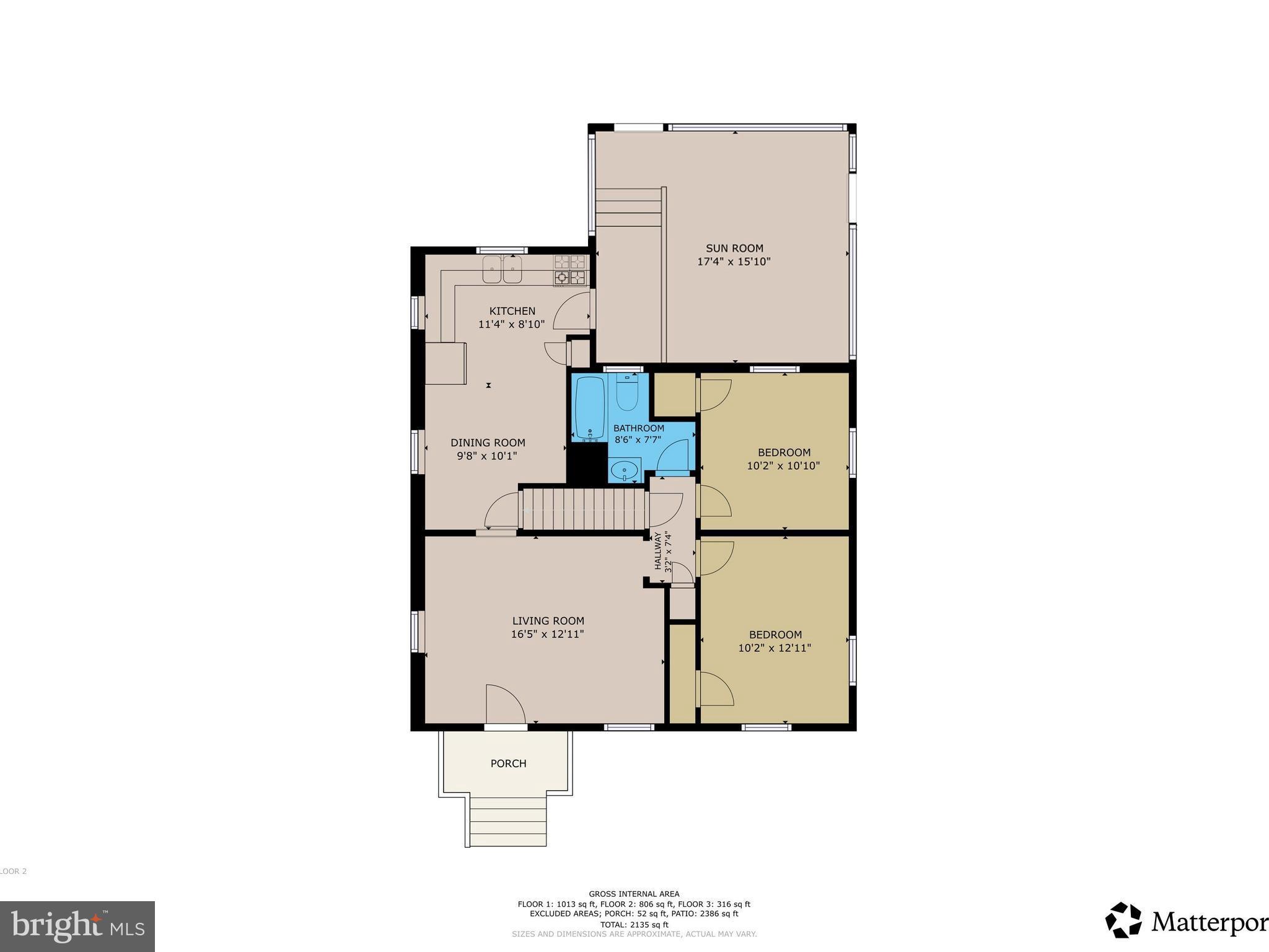 1700 Leslie Road Dundalk, MD 21222 - Photo 31 of 33 Main Level Floorplan