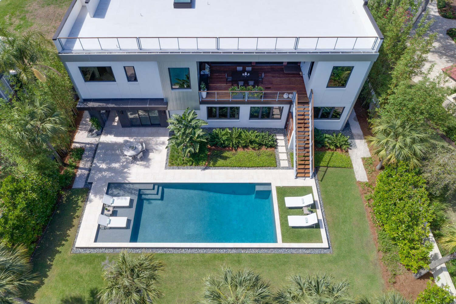 28 Hopson Road Jacksonville Beach, FL 32250 - Photo 26 of 103 Aerial of backyard
