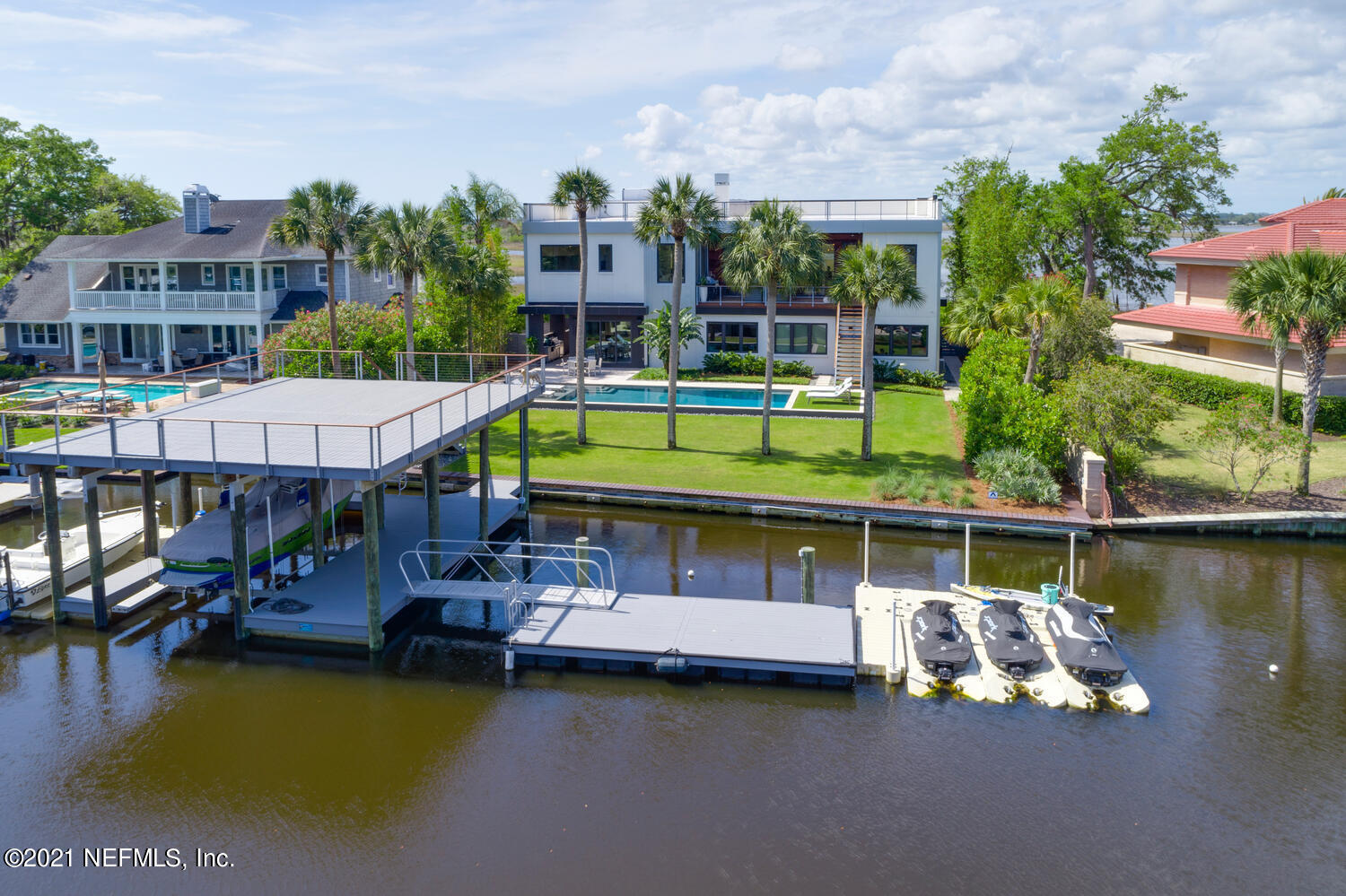28 Hopson Road Jacksonville Beach, FL 32250 - Photo 42 of 103 Floating jet ski lift