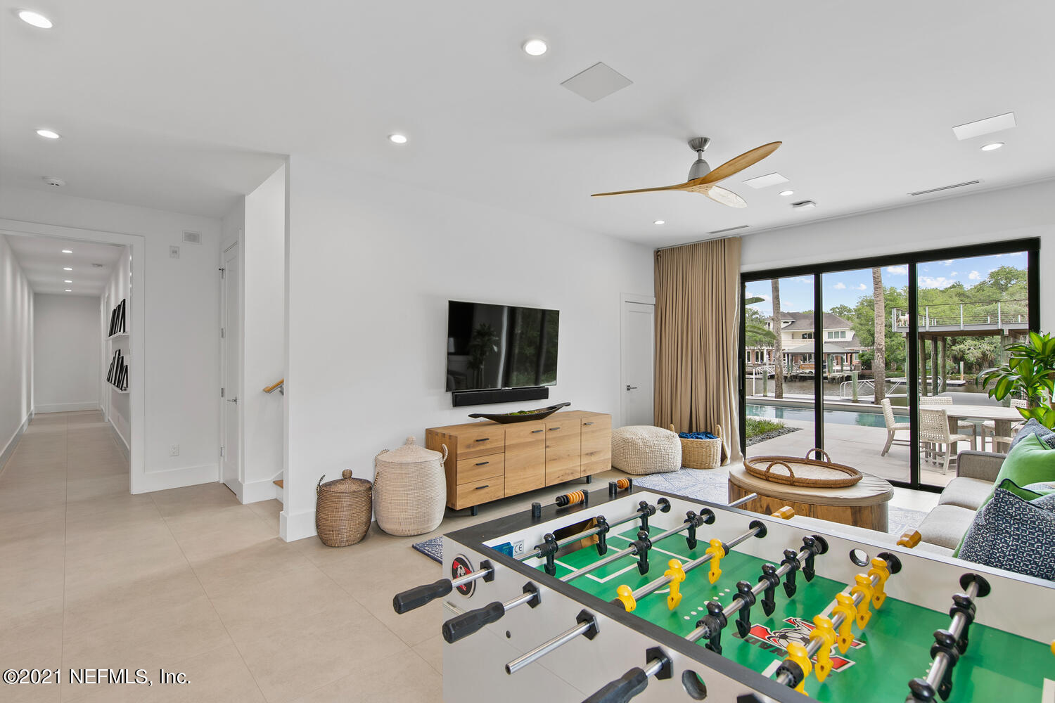 28 Hopson Road Jacksonville Beach, FL 32250 - Photo 84 of 103 Downstairs family room w/a view5