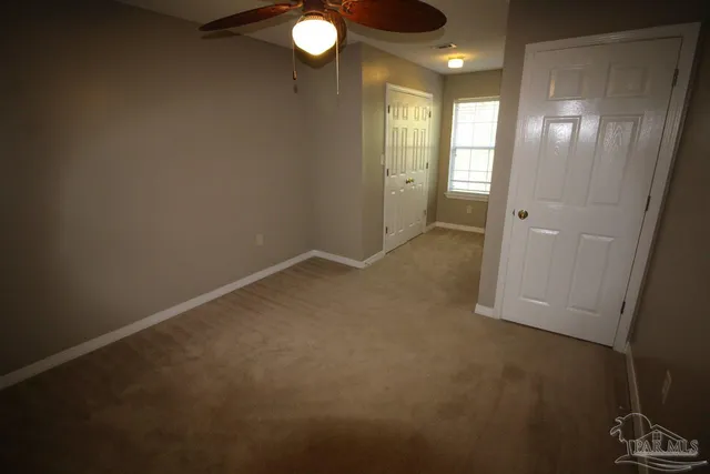 a view of empty room