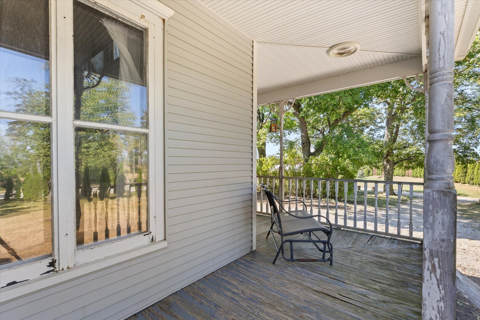 954 North 2401st Road Ottawa, IL 61350 - Photo 8 of 65 a view of a balcony with chairs