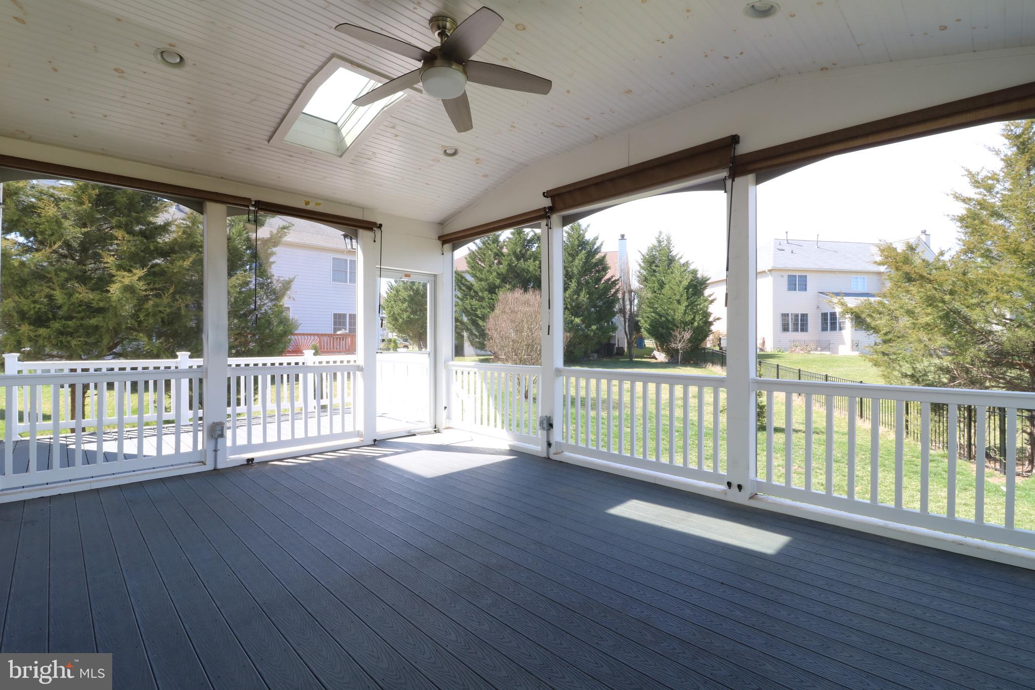 25497 Carrington Drive Chantilly, VA 20152 - Photo 38 of 41 a view of a porch with wooden floor and outdoor space